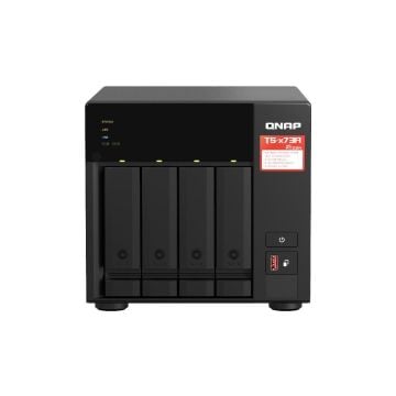 QNAP TS-473A NAS Tower Ethernet LAN Zwart V1500B