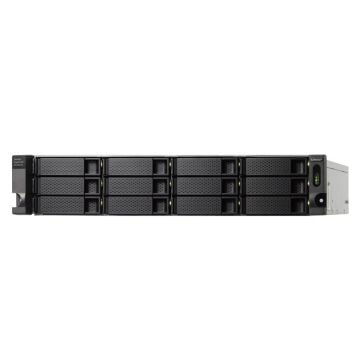 QNAP TL-R1200C-RP behuizing voor opslagstations HDD-/SSD-behuizing Zwart, Grijs 2.5/3.5"