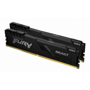 Kingston Technology FURY Beast 16GB 3200MT/s DDR4 CL16 DIMM (Kit van 2) Black
