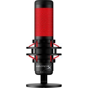 HyperX QuadCast Rood PC-microfoon