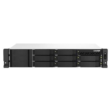 QNAP TS-873AEU-4G data-opslag-server NAS Rack (2U) Ethernet LAN Zwart V1500B