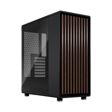 Fractal Design North - TG Clear Charcoal Black