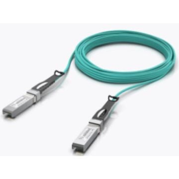 Ubiquiti UACC-AOC-SFP28-10M InfiniBand en Glasvezelkabel Aqua-kleur