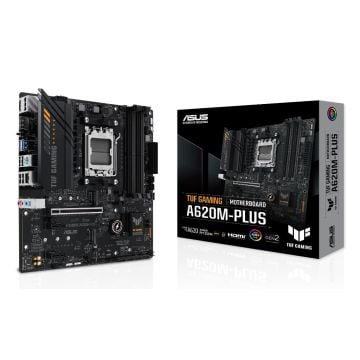 ASUS TUF GAMING A620M-PLUS AMD A620 Socket AM5 micro ATX
