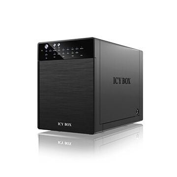 ICY BOX IB-RD3640SU3 HDD-behuizing Zwart 3.5"