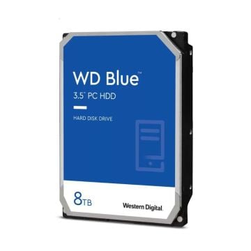 Western Digital Blue interne harde schijf 8 TB 5640 RPM 256 MB 3.5" SATA III