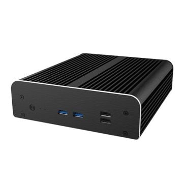 Akasa A-NUC50-M1B computerbehuizing Desktop Zwart