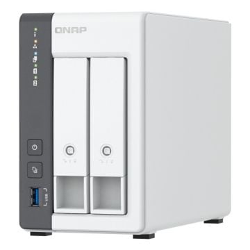 QNAP TS-216G data-opslag-server NAS Tower Cortex-A Cortex-A55 4 GB HDD Wit