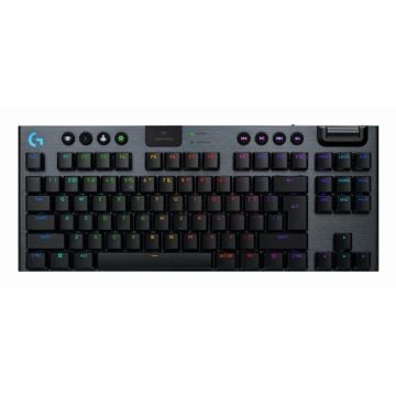 Logitech G915 X Lightspeed TKL, Lineair, Qwerty US, Zwart